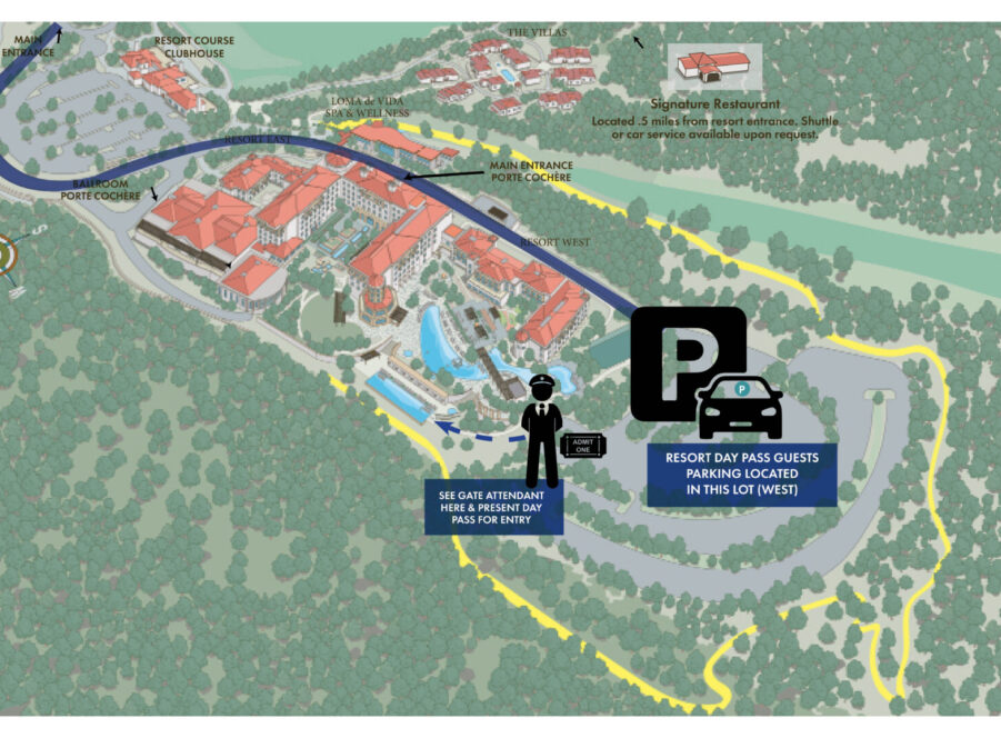 LCR Resort Map Resort Pass Guests