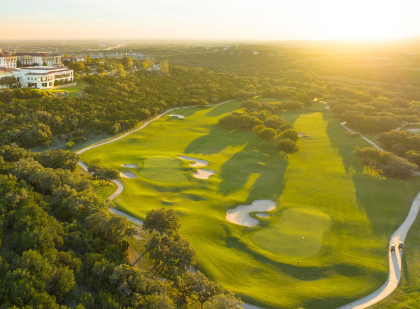 La Cantera Golf Holes #4 Left & #8 Right