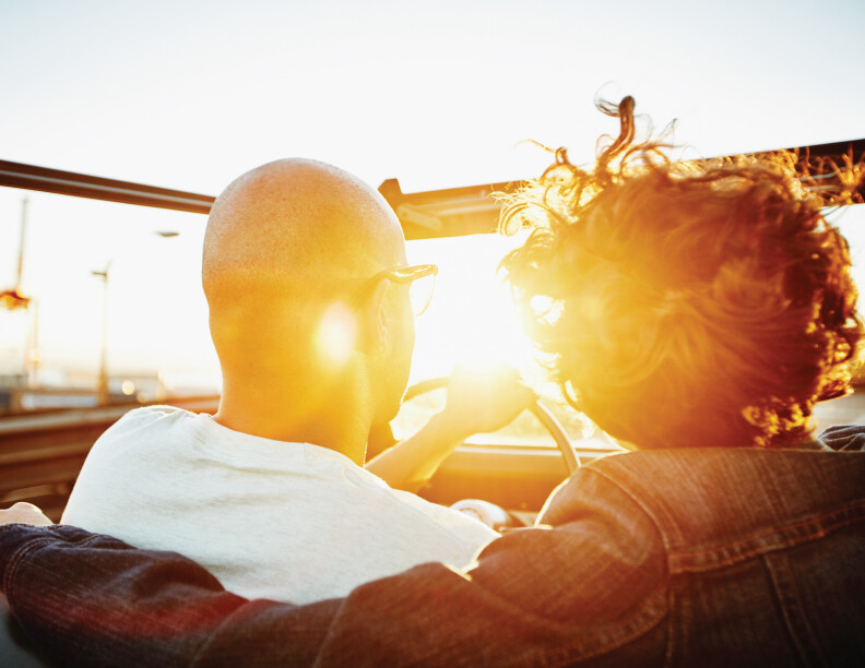 Couple in Car