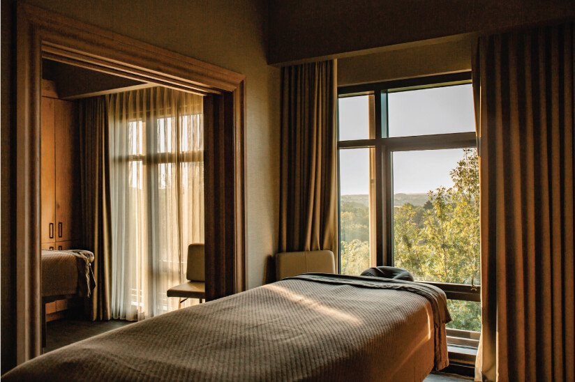 Spa Treatment Room at Sunrise